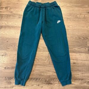 Nike Blue Fleece Joggers. Women’s Size Small.